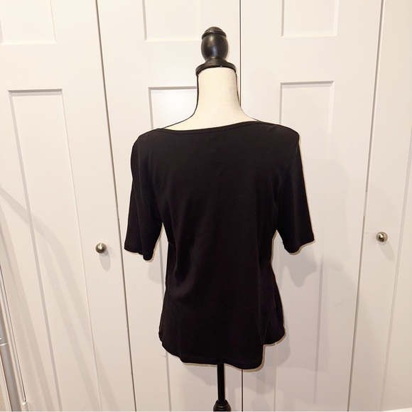 St. John’s Bay Half Sleeve Shirt - Picture 7 of 8